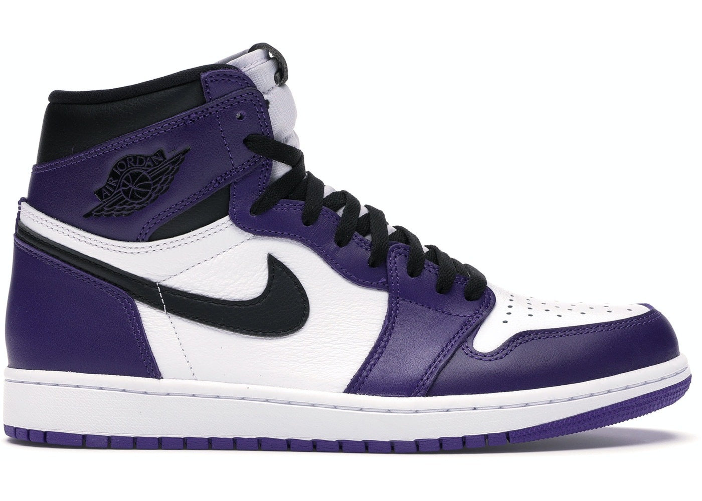 Jordan 1 Retro High Court Purple White (GS)