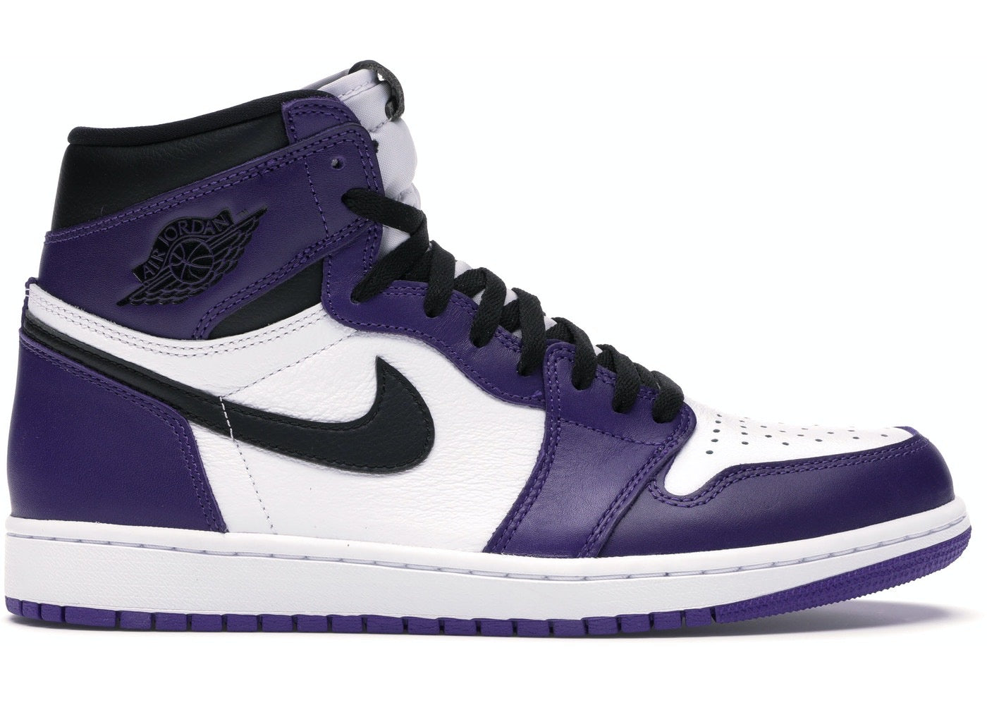 Jordan 1 Retro High Court Purple White