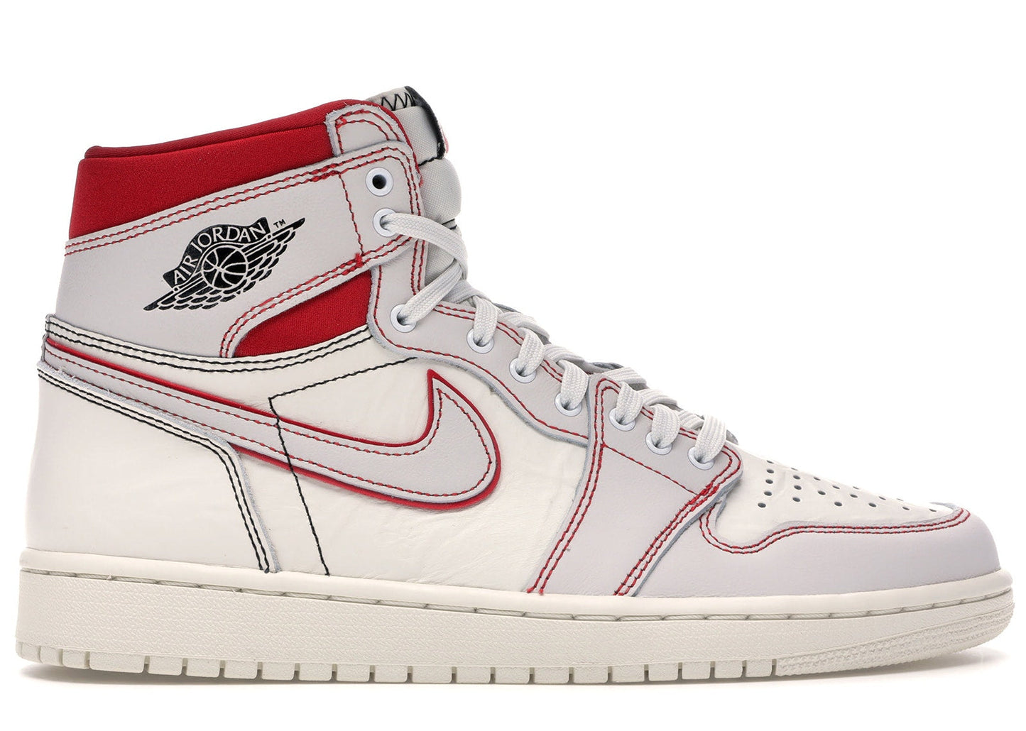 Jordan 1 Retro High Phantom Gym Red