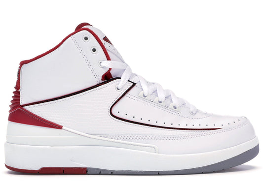 Jordan 2 Retro White Red (2014)