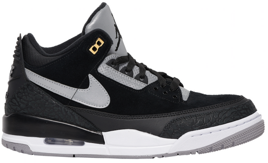 Jordan 3 Retro Tinker Black Cement Gold
