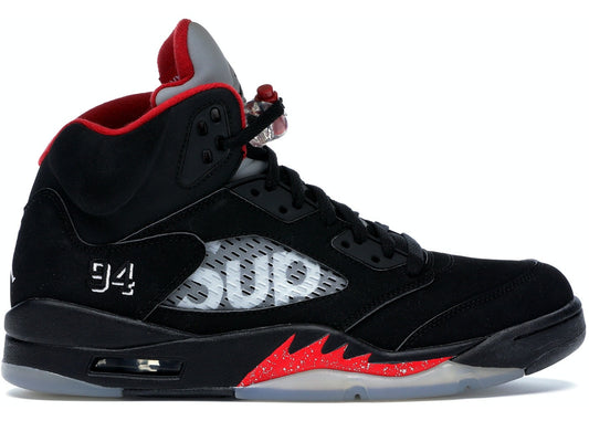 Jordan 5 Retro  Supreme Black