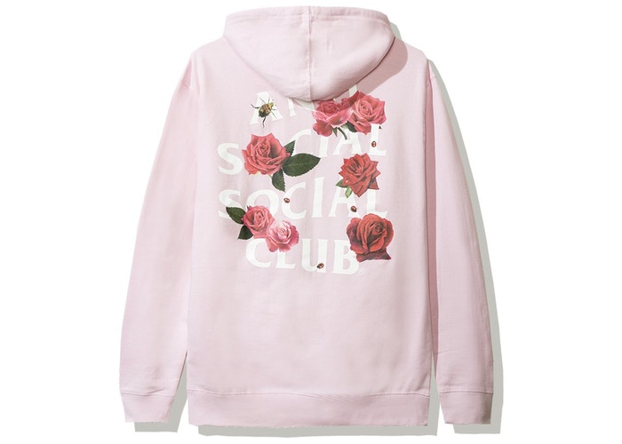 Anti Social Social Club Smells Bad Hoodie Pink