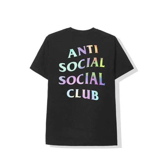 Anti Social Social Club Rainbow Cotton Candy Black