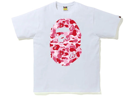 BAPE ABC By Bathing Tee White/Pink