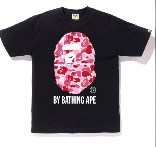 BAPE ABC By Bathing Tee Black/Pink (OSHAWA)