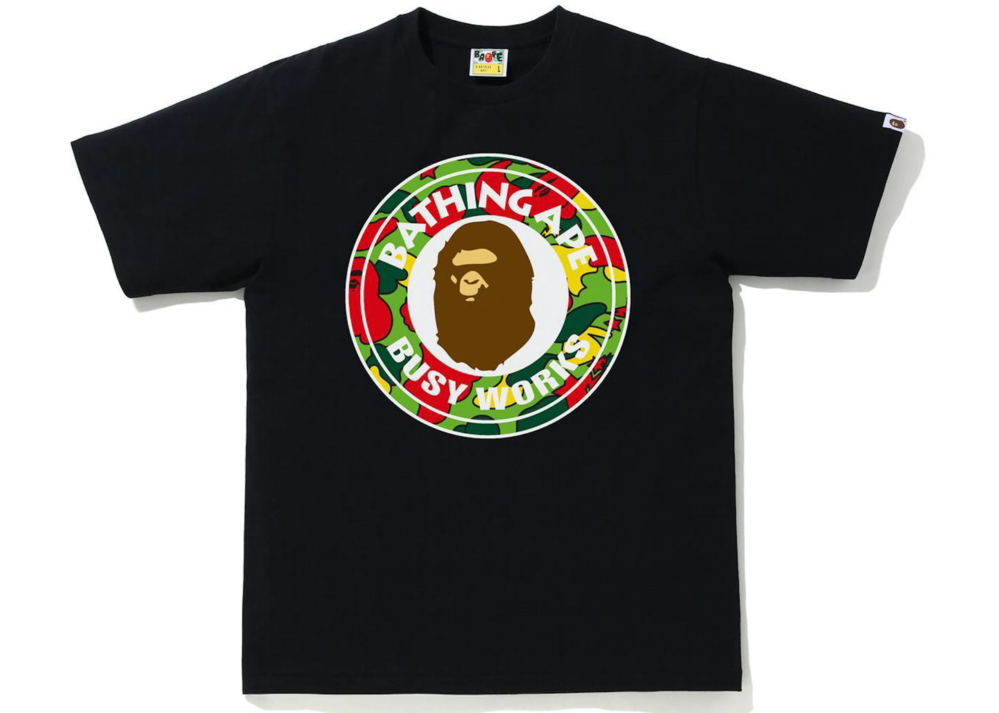 BAPE Sta Camo Busy Works Tee Black/Multi
