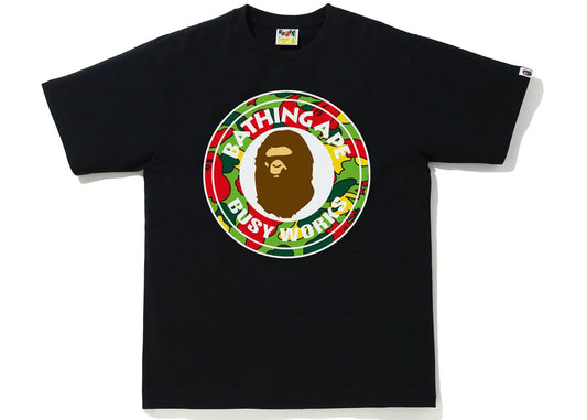 BAPE Sta Camo Busy Works Tee Black/Multi
