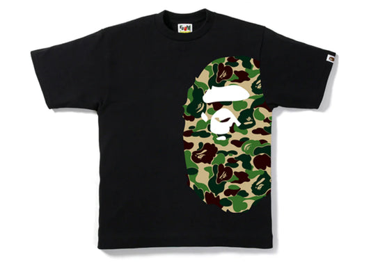 BAPE ABC Side Big Ape Head Tee Black/Green