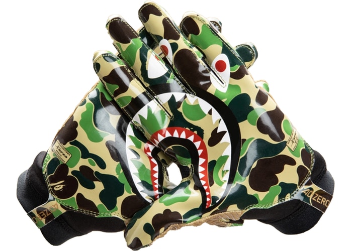 BAPE x adidas Adizero 8.0 Gloves Green