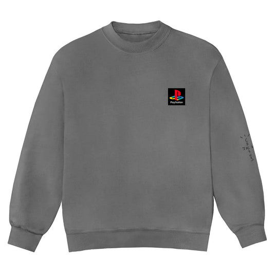 Cactus Jack x Playstation Crewneck Grey
