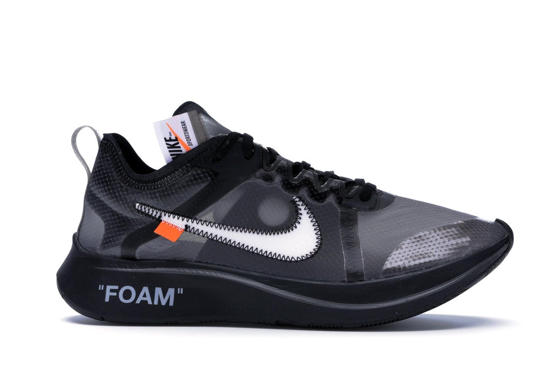 Nike Zoom Fly Off-White Black Silver