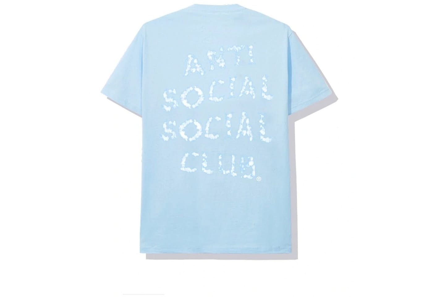 Anti Social Social Club Partly Cloudy T-shirt (Blue)