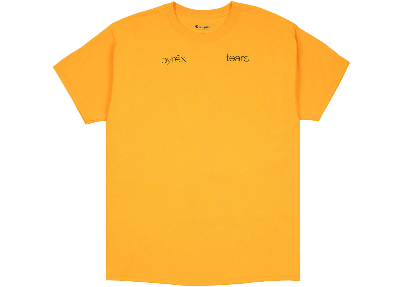 Denim Tears Pyrex Tears T-shirt Yellow