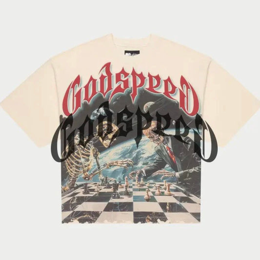 Godspeed checkmate bone tee