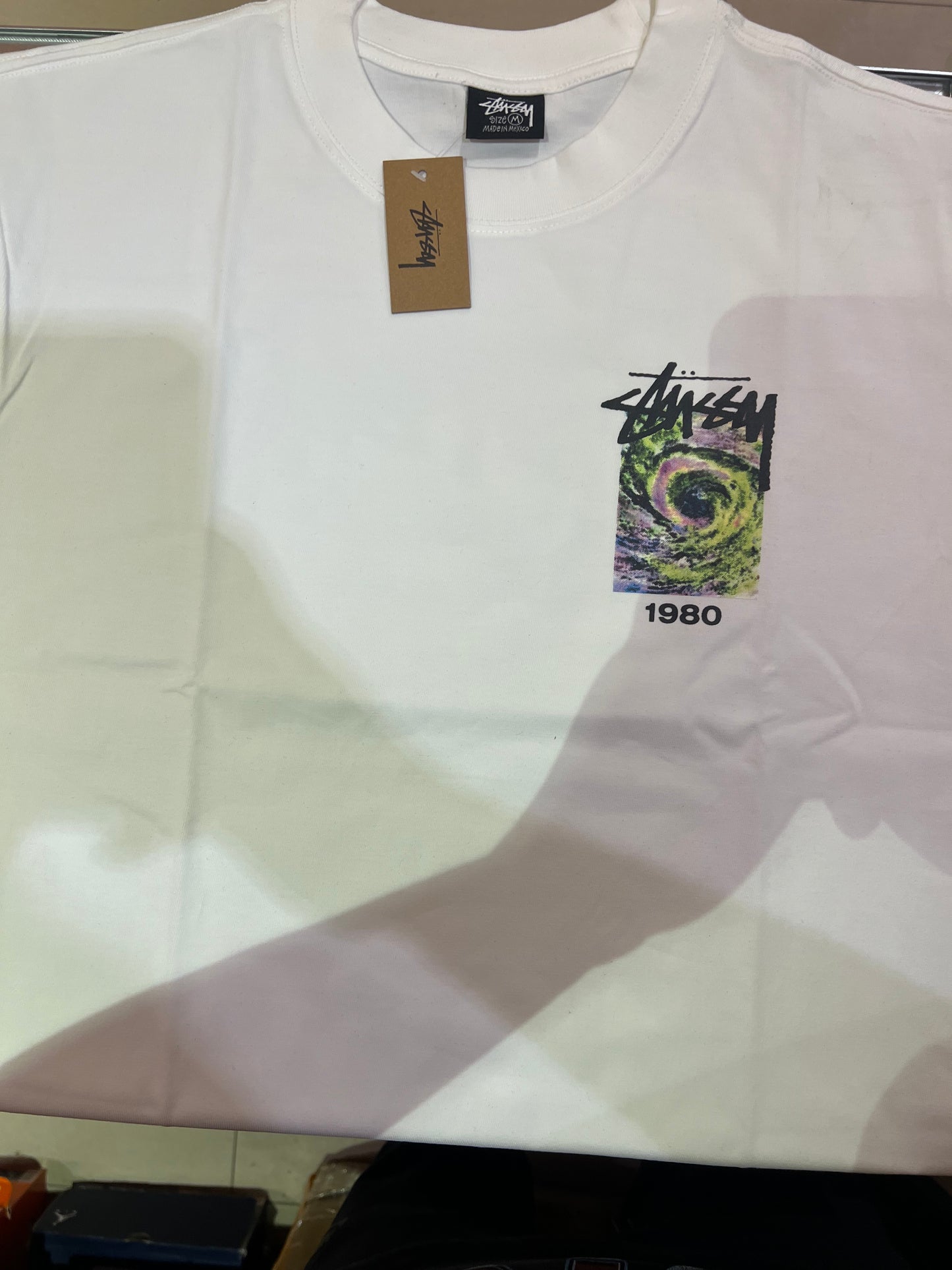 Stussy 1980 White Tee