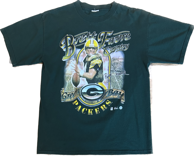 Vintage Green Bay Packers Brett Favre T-shirt