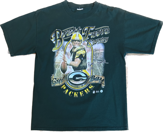 Vintage Green Bay Packers Brett Favre T-shirt