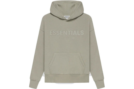Fear of God Essentials Kids Pull-Over Hoodie Moss/Goat