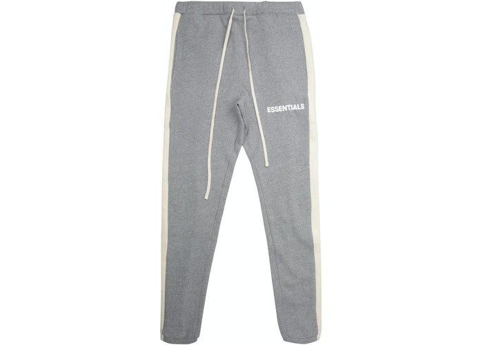 FEAR OF GOD Essentials Side Stripe Sweatpants Grey