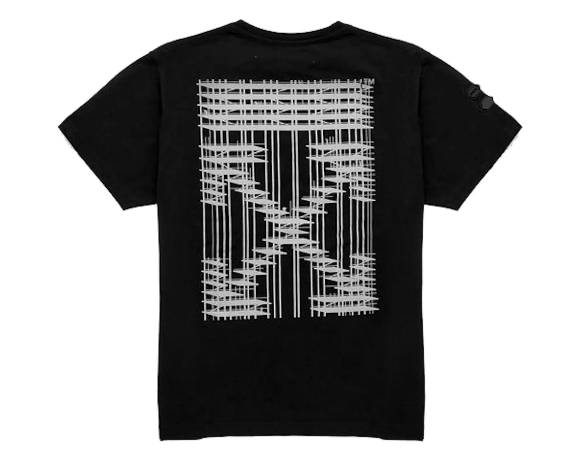 OFF-WHITE Industrial T-Shirt Black/Silver