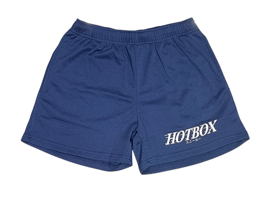 Hotbox Mesh Shorts OG Navy Blue