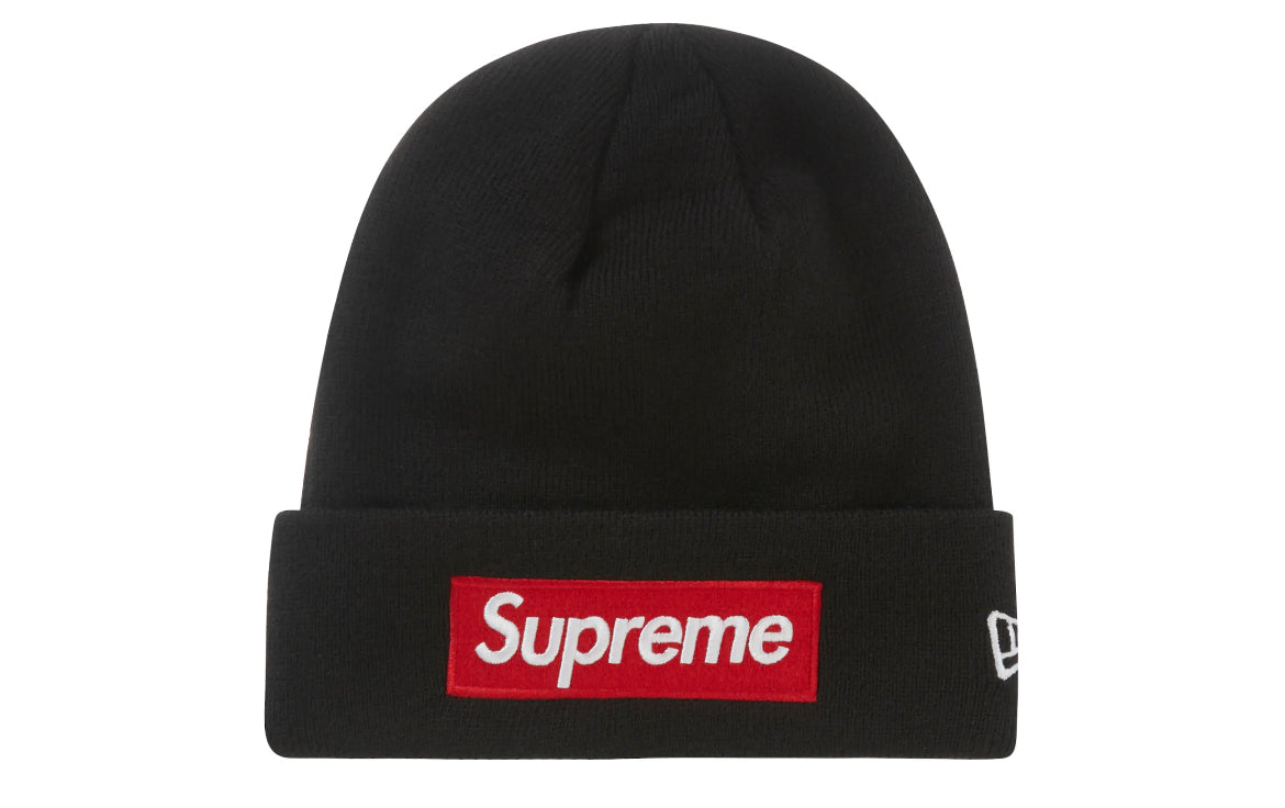 Supreme New Era Box Logo Beanie (FW22) Black