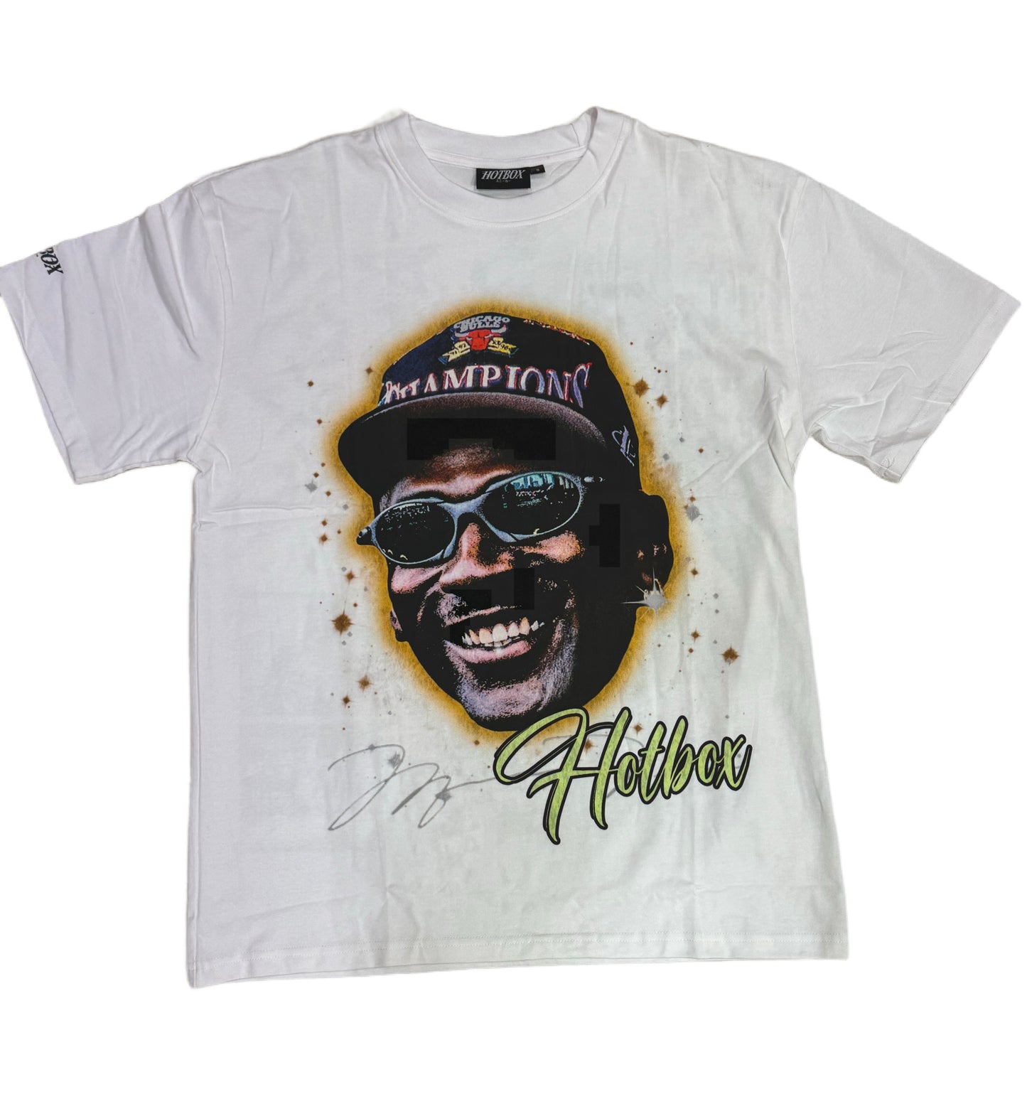 Hotbox MJ Champions Head Tee White