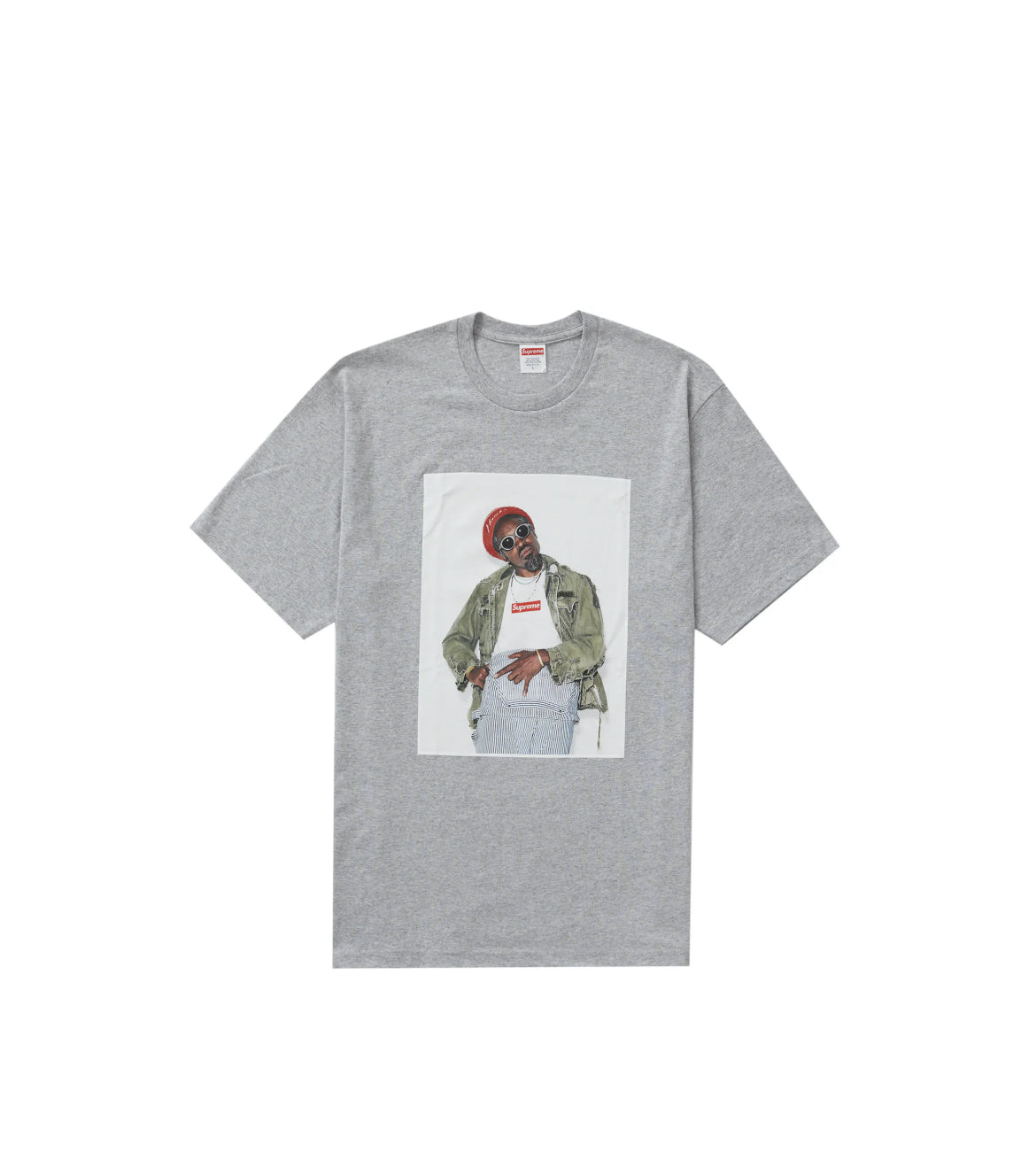 Supreme André 3000 Tee Heather Grey