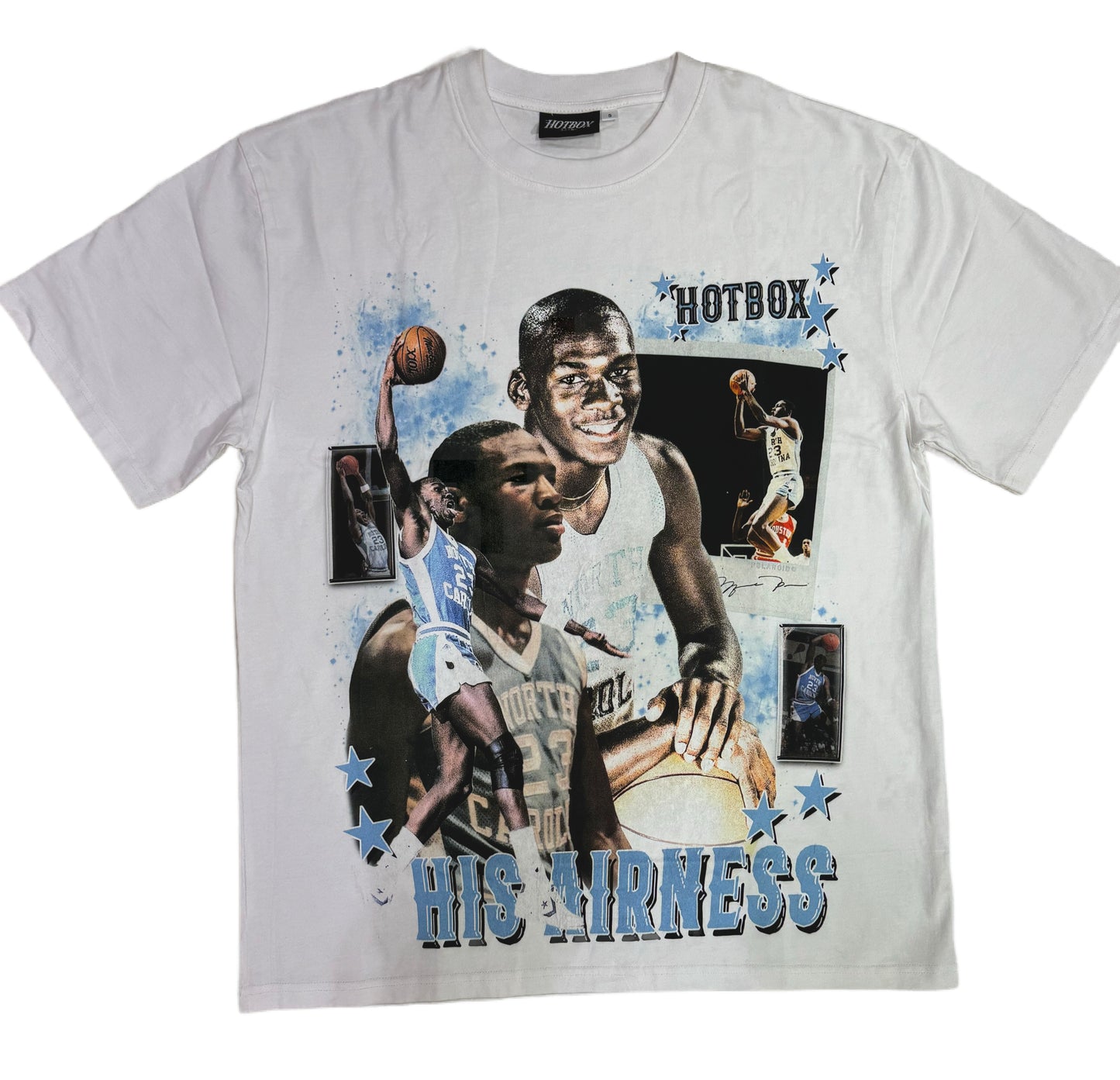 Hotbox MJ "His Airness" Tee White