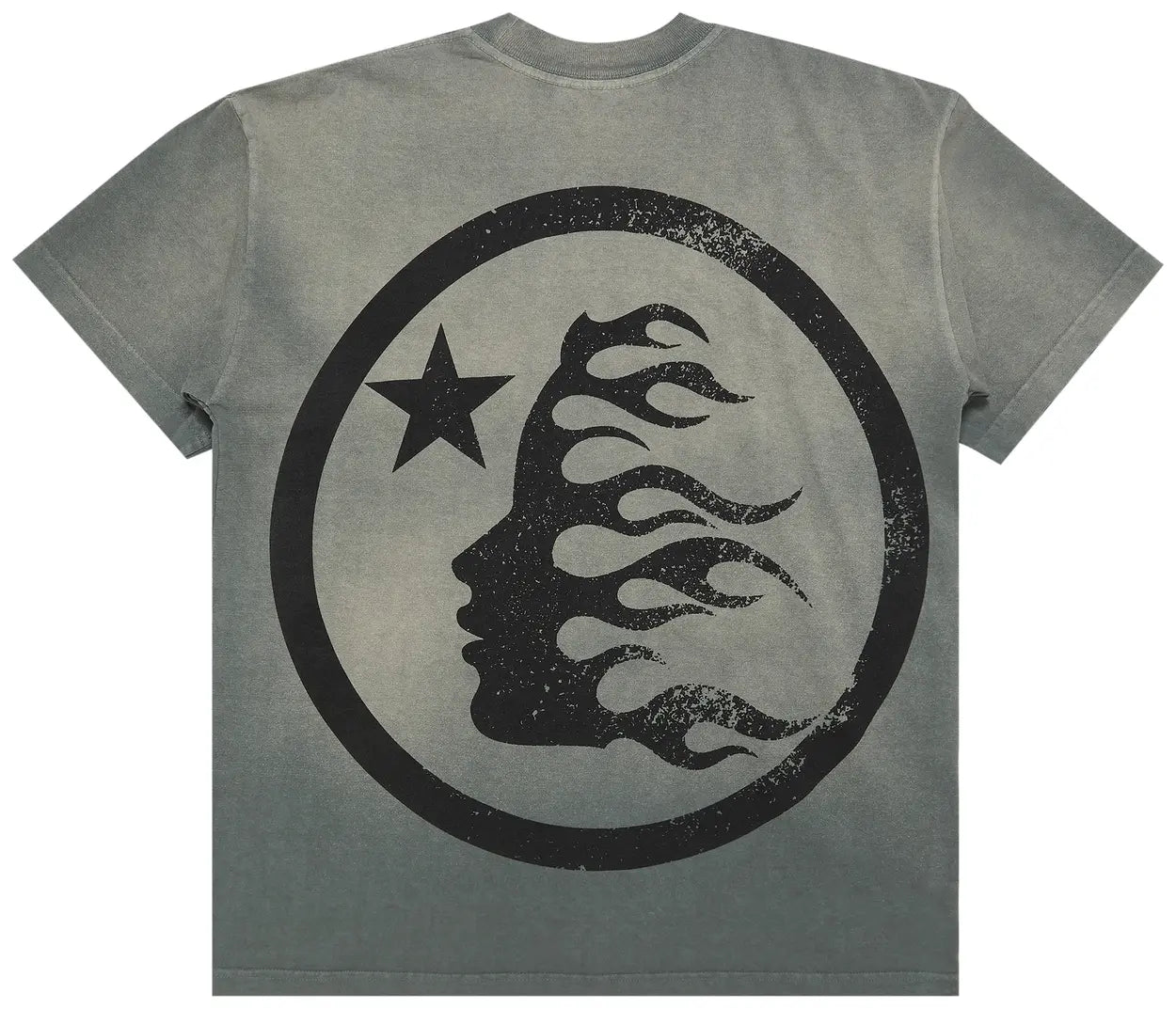Hellstar Gel Sport Logo T-Shirt Grey