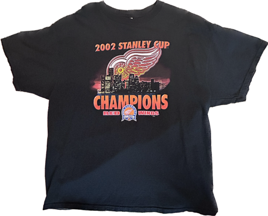 Vintage Detroit Red Wings Championship T-Shirt￼