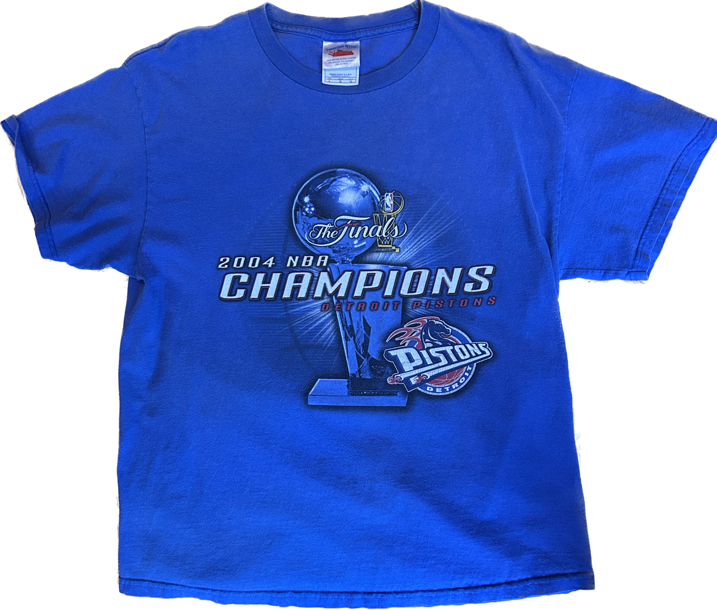 Vintage Detroit Pistons championship T-shirt