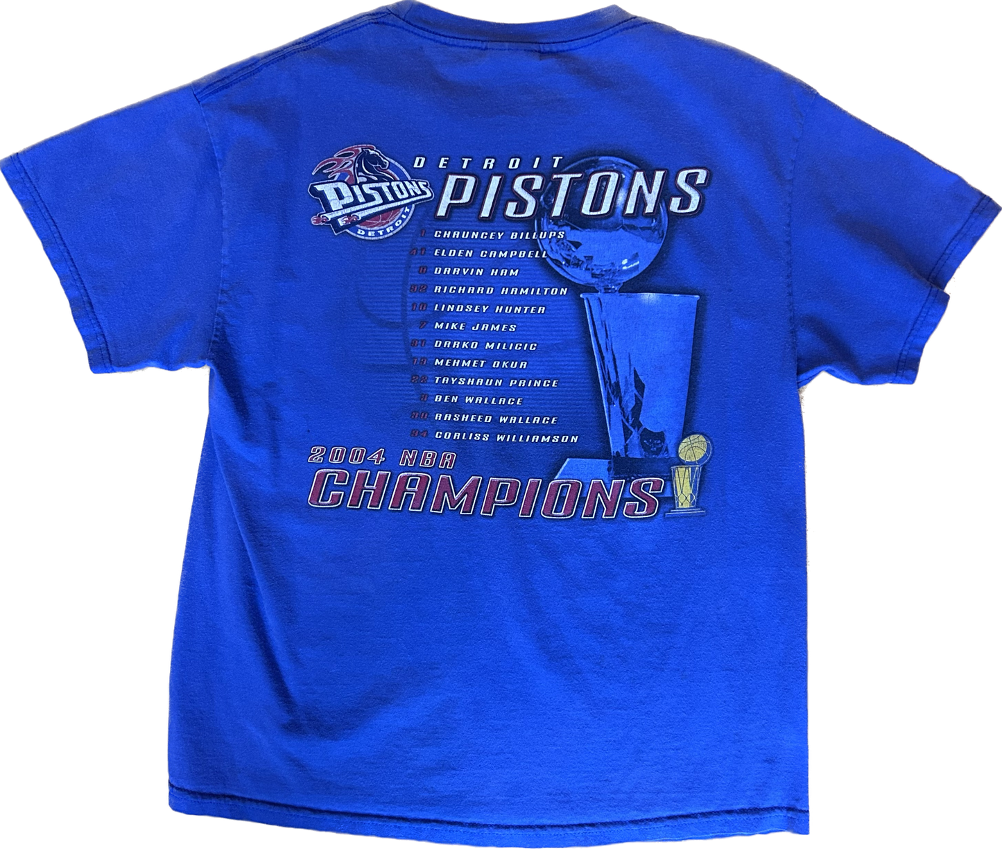 Vintage Detroit Pistons championship T-shirt