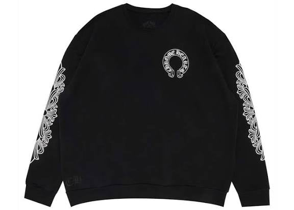 Chrome Hearts Horseshoe Crewneck Black