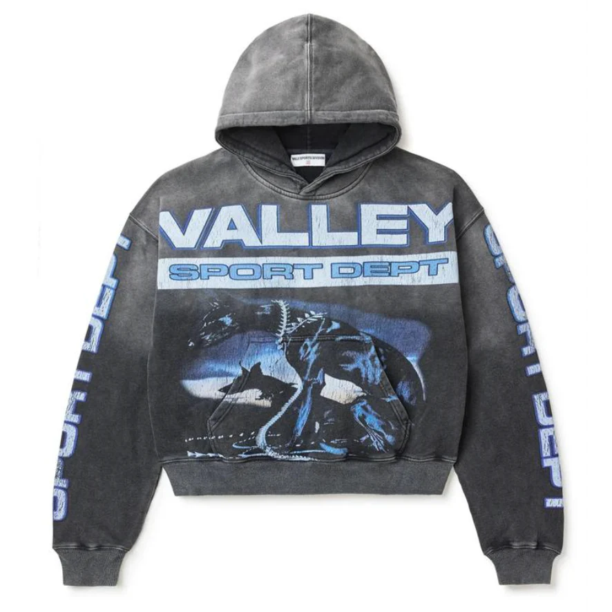 Vale Sport Dept Watch Dog Pullover Hoodie Black/Purple