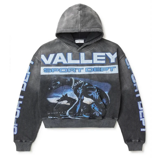 Vale Sport Dept Watch Dog Pullover Hoodie Black/Purple