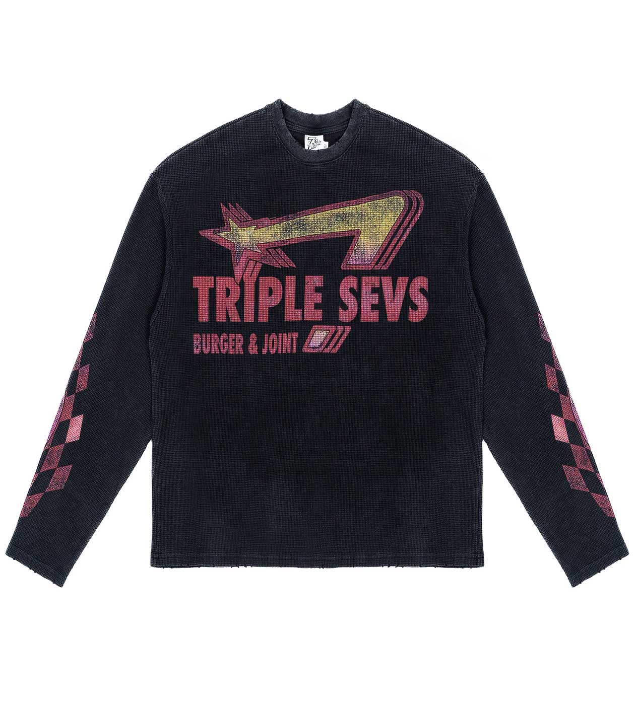 Triple Sevens Burger Joint Waffle Knit