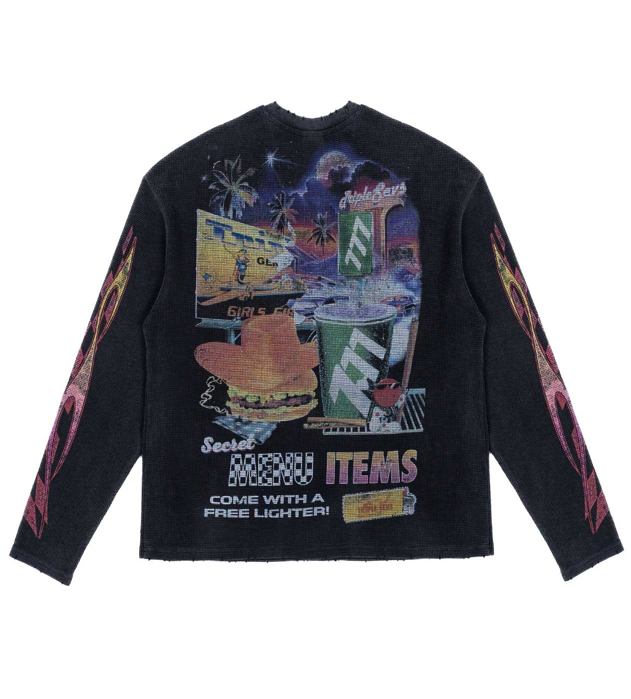 Triple Sevens Burger Joint Waffle Knit