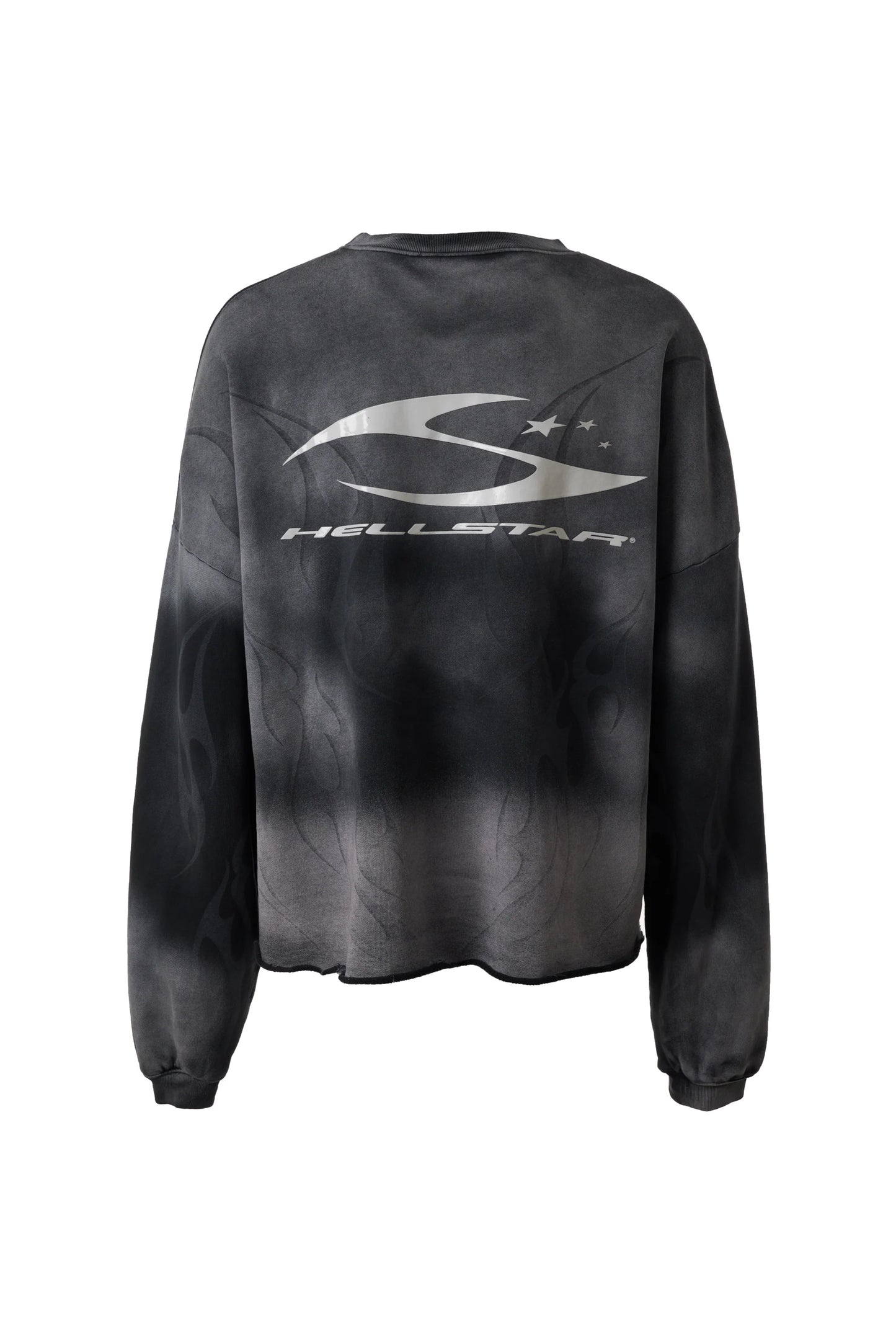 Hellstar Burned Tribal Oversize Crewneck