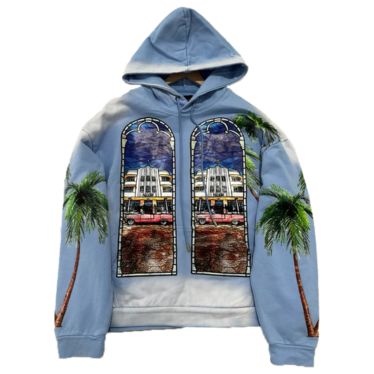 WDW X POTN Hooded Pullover Sky