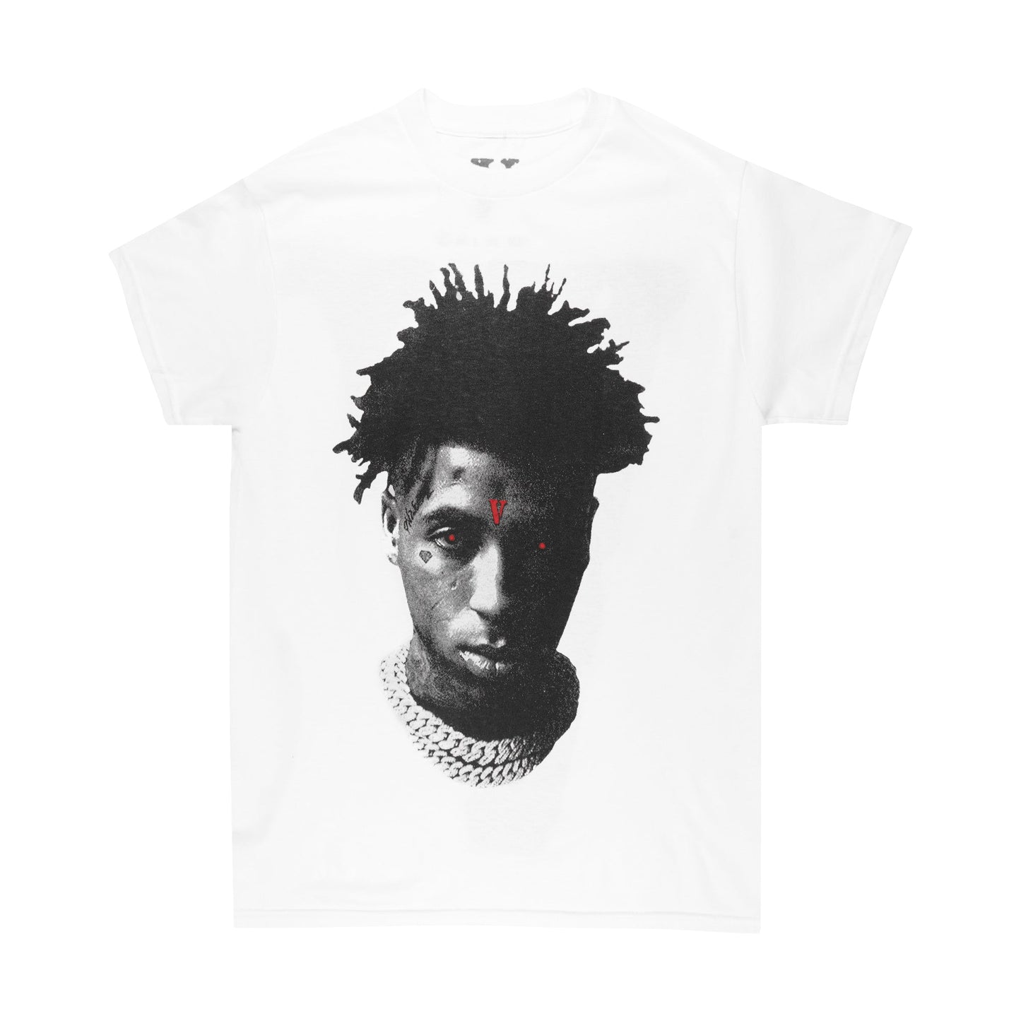 YoungBoy NBA x Vlone Reaper's Child T-shirt (White)