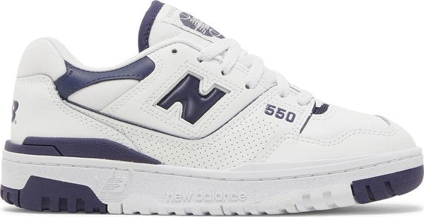 New Balance 550 White Dark Mercury (Women's)