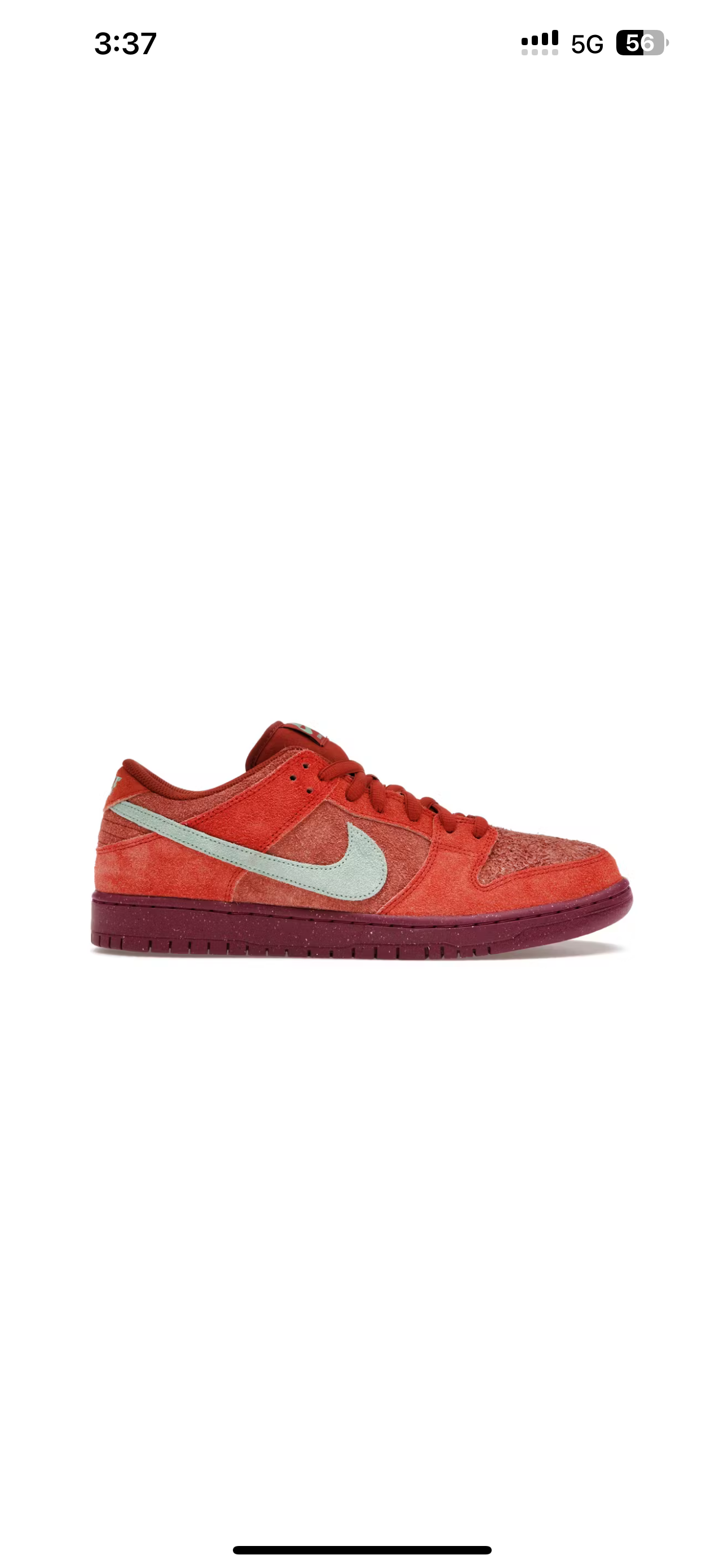 Nike sb dunk low - Mystic red Rosewood