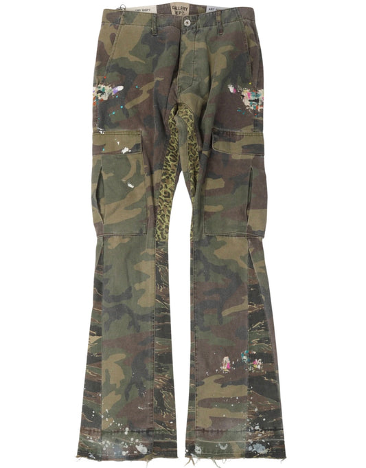 Gallery Dept. La Flare Camouflage Cargo Pants