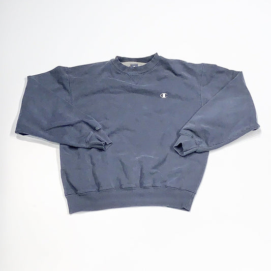 Vintage Champion Crewneck Sweater Navy
