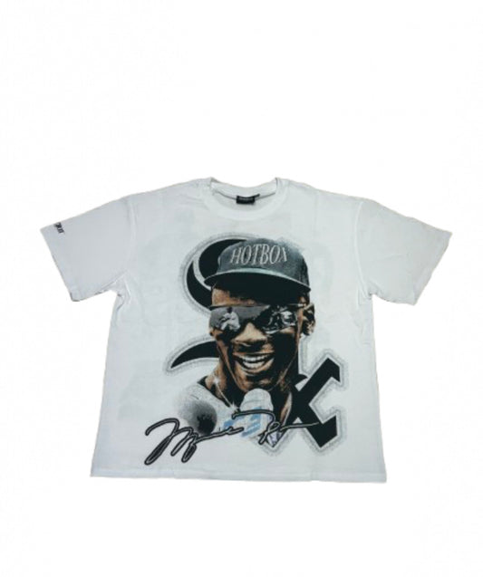 MJ BASEBALL HOTBOX WHITE