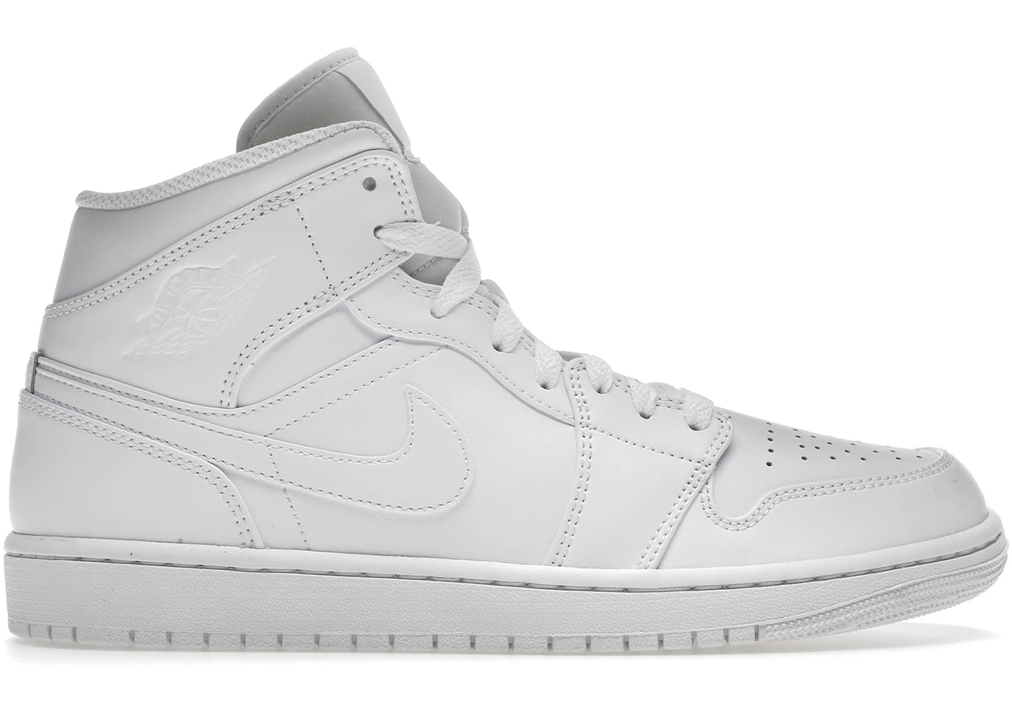 Jordan 1 Mid Triple White (2022/2023)