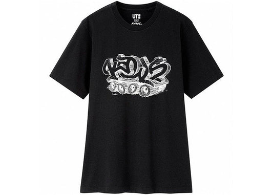 KAWS x Uniqlo Wordmark Tee (US Sizing) Black