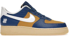 Nike Air Force 1 Low SP Undefeated 5 On It Blue Yellow Croc